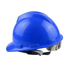 汉盾 安全帽 (蓝) V型HDPE标准型  HD-HT25