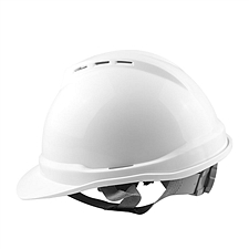 汉盾 安全帽 (白) V型HDPE透气型  HD-HT26