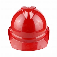 汉盾 安全帽 (红) V型ABS透气型  HD-HT02