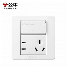 公牛 五孔带3位USB插座 86型面板  G07E536S