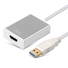 创乘 USB3.0转HDMI外置显卡 (白) HDMI接口  CD035-W