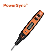 包尔星克 接触式数字测电笔 (黑配橘) 12-250V  DAH-001