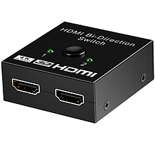 创乘 4K高清HDMI切换器(免供电) (黑色) 二进一出  CT042-2