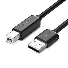 绿联 USB2.0打印机数据线/打印线 (黑色) 2米  10327