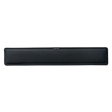 山业 大尺寸记忆海绵材质键盘用腕垫 (黑色)  200-T