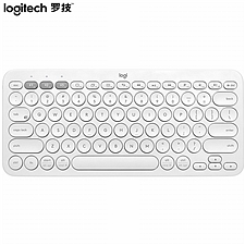 罗技 无线蓝牙键盘 (白色)  K380