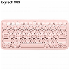 罗技 无线蓝牙键盘 (粉色)  K380