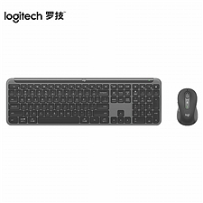 罗技 (Logitech)无线蓝牙键鼠套装 (黑色)  MK950 