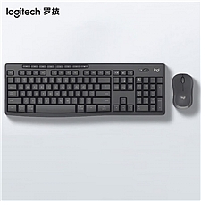 罗技 (Logitech)无线蓝牙键鼠套装 (黑色)  MK370