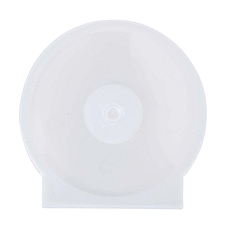 国产 塑料透明光盘保护盒 (透明) 可装1片  直径120mm