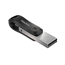 闪迪 Lightning USB3.0 苹果U盘 (银黑色) 256G  SDIX60N/256G