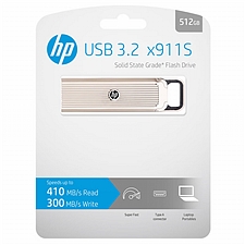 惠普 (HP)USB3.2高速固态U盘 (金色) 512G  X911s