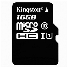 金士顿 UHS-I TF(MicroSD)高速存储卡 16G(Class10)  读速80MB/s