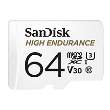 闪迪 TF(MicroSD)存储卡 (白色) 64GB  读速100MB/s