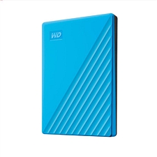 西部数据 My Passport USB3.0 2.5英寸移动硬盘 (蓝色) 4TB  WDBPKJ0040BBL