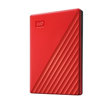 西部数据 My Passport USB3.0 2.5英寸移动硬盘 (红色) 4TB  WDBPKJ0040BRD