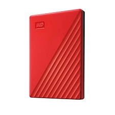 西部数据 USB3.0 2.5英寸移动硬盘 (红色) 1TB  WDB