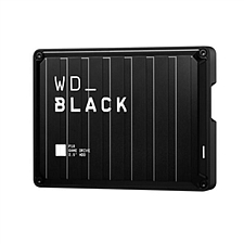 西部数据 移动硬盘 WD_BLACK P10 (银色) 2TB  WDBA2W0020BBK