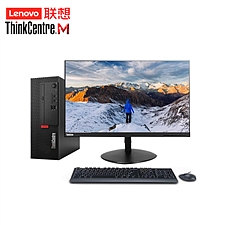 联想 ThinkCentre 台式电脑主机/I5-13400 8G/1T+256G/2G独显/WIN11/23英寸  M755e