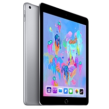 苹果 Apple 2018年新款9.7英寸iPad平板电脑 (深空灰) 128G WLAN版  MR7J2CH/A