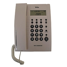 TCL 来电显示电话机 (灰白)  HCD868(79)TD