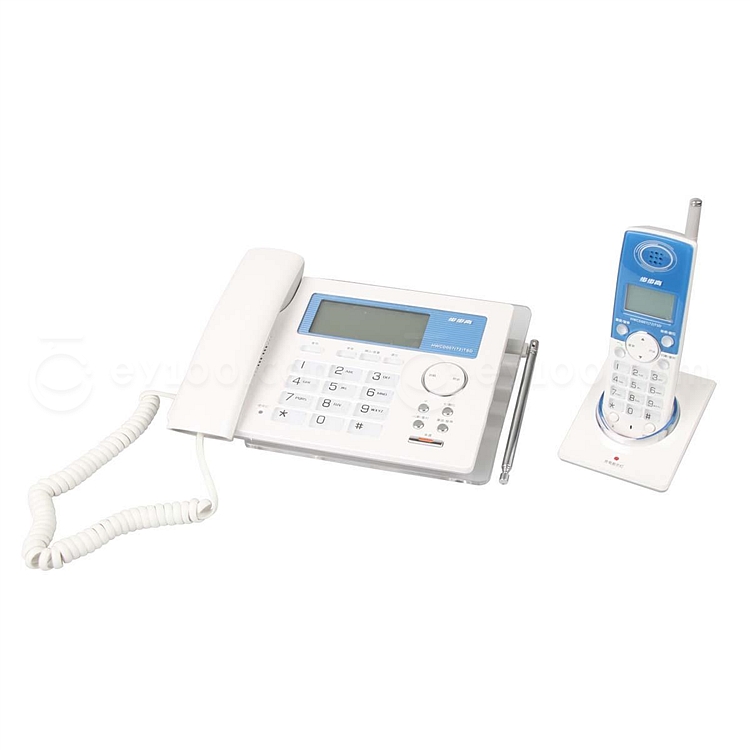 步步高 模拟无绳子母电话机 (白色)  HWCD007(72)TSD