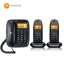 摩托罗拉 数字无绳子母电话机  CL102C