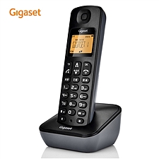 集怡嘉 Gigaset 数字无绳电话机 单机 (星际黑)  A1