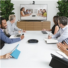 罗技 视频会议系统 摄像头 (黑色) 1080P  CC3500e