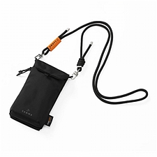 山业 数码收纳包 斜挎手机包 (黑色) 竖款 Cordura面料S-size  BAG-OPC1BK