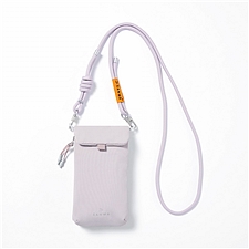 山业 数码收纳包 斜挎手机包 (粉色) 竖款 尼龙面料S-size  BAG-OPC3P