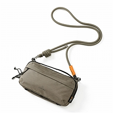 山业 数码收纳包 斜挎手机包 (军绿色) 横款 Cordura面料M-size  BAG-OPC2AG