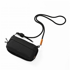 山业 数码收纳包 斜挎手机包 (黑色) 横款 Cordura面料M-size  BAG-OPC2BK