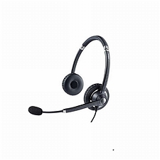 捷波朗 PC网络电话耳机 (黑) 双耳 头戴 适用于电脑  UC VOICE 750 DUO