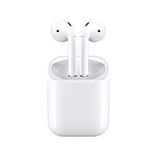 苹果 AirPods 无线蓝牙耳机 (白色) 无线充电盒  MRXJ2CH/A