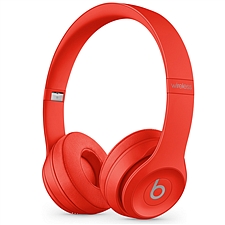 Beats solo3 wireless 头戴包耳式蓝牙耳机 (红色)  MX472PA/A