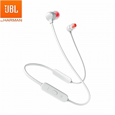 JBL 入耳式蓝牙无线耳机 (白) 金属钛振膜 跑步磁吸