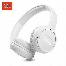 JBL 蓝牙耳机头戴式 通话降噪无线耳麦 (白)  Tune5