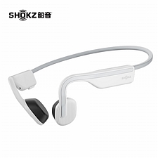 韶音 (SHOKZ) OpenMove 骨传导蓝牙耳机 (纯真白) 跑步骑行运动耳机  S661