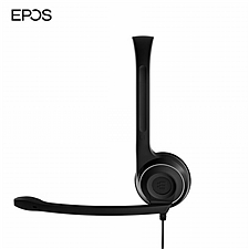 森海塞尔 音珀EPOS 头戴式耳机耳麦 (黑色) USB接口 麦克风降噪  PC8