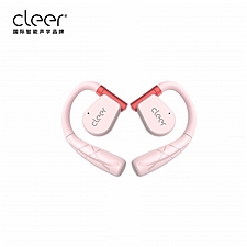 cleer 不入耳开放式智能运动耳机 任贤齐代言 (粉红色) 运动版  ARC II