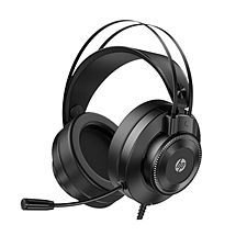 惠普 (HP)头戴式耳机耳麦 单插版 (黑) 单3.5mm  GH