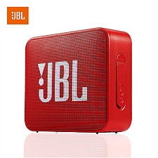 JBL 音乐金砖二代便携式蓝牙音箱 (宝石红)  GO2