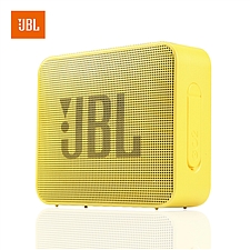 JBL 音乐金砖二代便携式蓝牙音箱 (柠檬黄)  GO2
