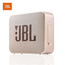 JBL 音乐金砖二代便携式蓝牙音箱 (香槟金)  GO2