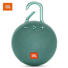 JBL 无线音乐盒三代蓝牙便携音箱 (薄荷青)  CLIP3