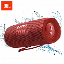 JBL 音乐万花筒6代 便携式蓝牙音箱 低音炮 (红) 防水防尘 赛道扬声器 独立高音单元  FLIP6