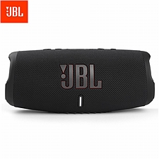JBL 音乐冲击波五代 便携式蓝牙音箱+低音炮 (黑) 户外防水防尘音箱  charge 5