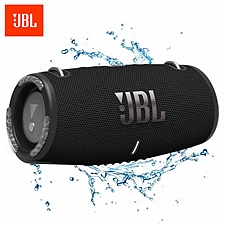JBL 音乐战鼓三代 便携式蓝牙音箱 户外音箱 (黑) 低音炮四扬声器系统IP67级防尘防水  XTREME3