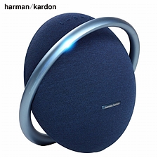 哈曼卡顿 Harman Kardon 桌面立体声音箱 (蓝) 音乐卫星七代 便携蓝牙音箱  ONYX STUDIO7